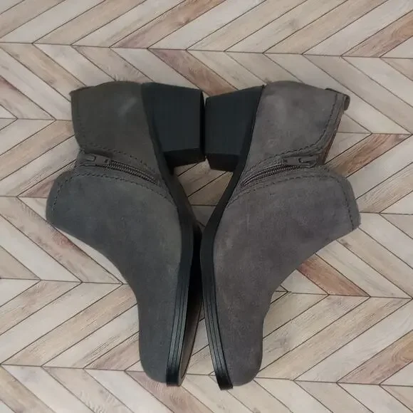 Naturalizer Zarie Ankle Booties Women's Size 6.5M, Gray - Picture 4 of 6